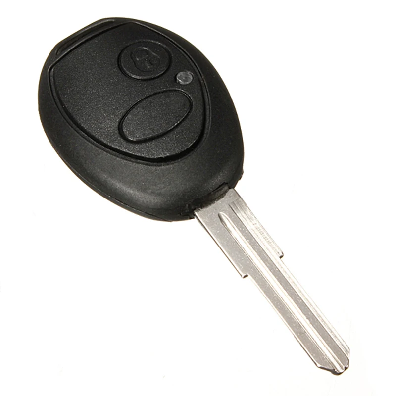 

2 Button Remote Key Fob Case Shell Uncut Blade For Land Rover Discovery 99-04