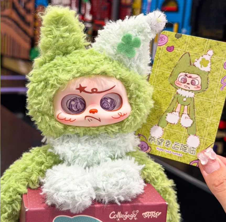 Фото Оригинальный Colliegogo Opps! Серия Cute Oddity: Коллекционные куклы-подвески в слепых коробках, настольные украшения, модный тренд, подарок №3