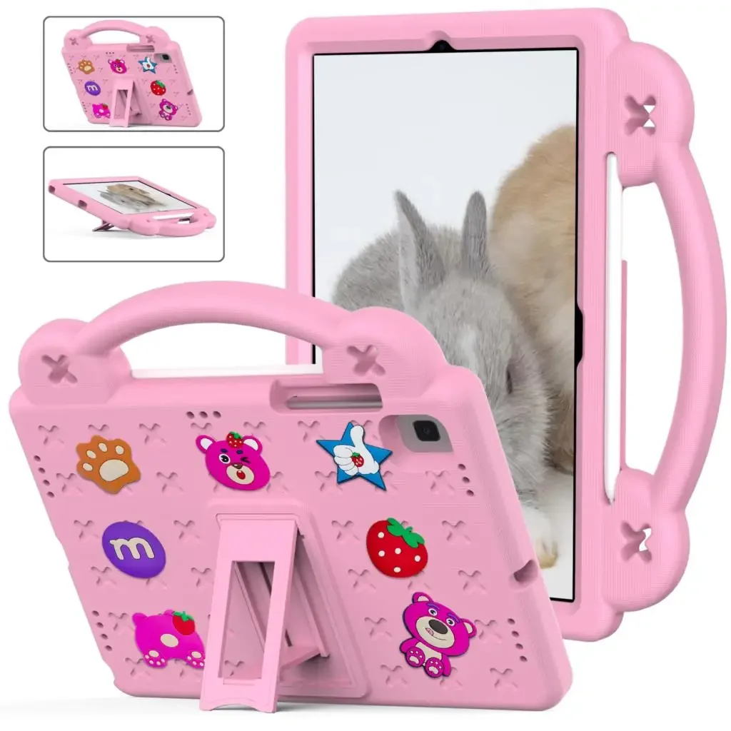 Для Samsung Galaxy Tab A8 10 5 Φ X205 S6 Lite 4 A7 8 7 T225 T500 T505 T507 чехол для детей EVA чехол-подставка
