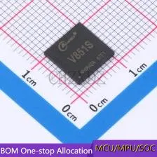 

100% Оригинальный V851s QFN-88 микрокомпьютер с одним чипом (MCU/MPU/SOC)