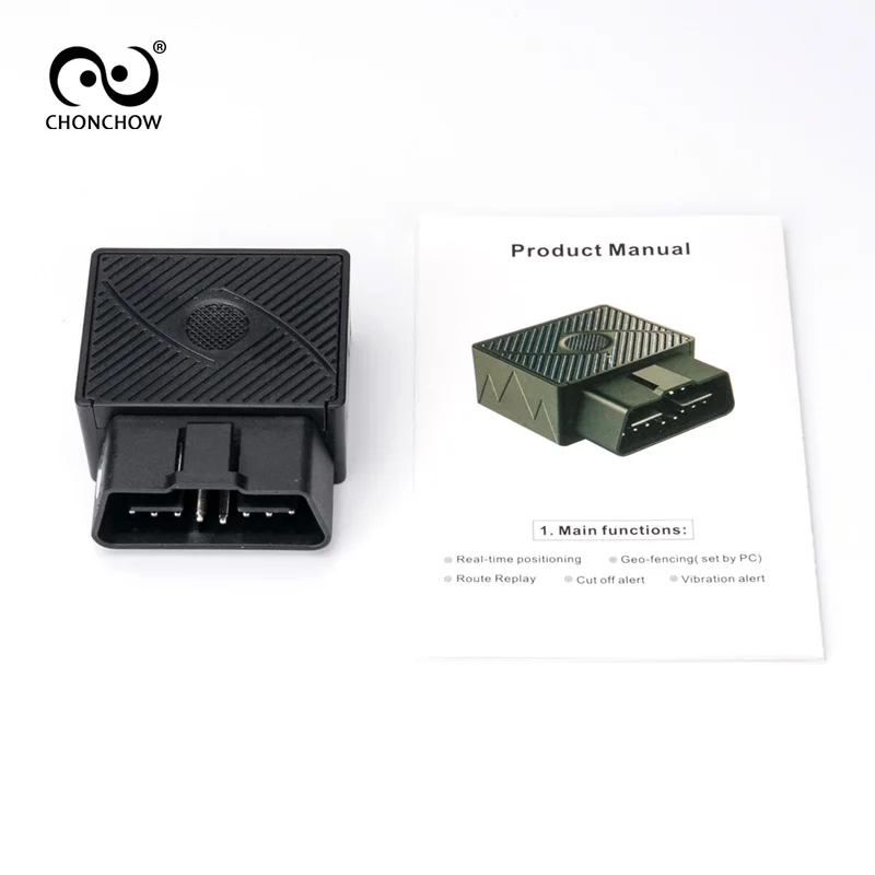 Новый мини GPS трекер 16 Pin OBD2 GSM GPRS слушать положение SMS Отслеживание локатор в