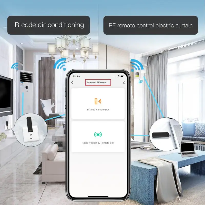 

ИК-пульт дистанционного управления Tuya с поддержкой Usb и Wi-Fi