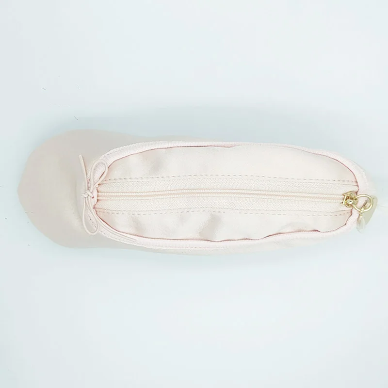 USHINE  Ballerina Satin Ballet Pointe Shoe Pencil Case Purse Keyring For Dance Lovers