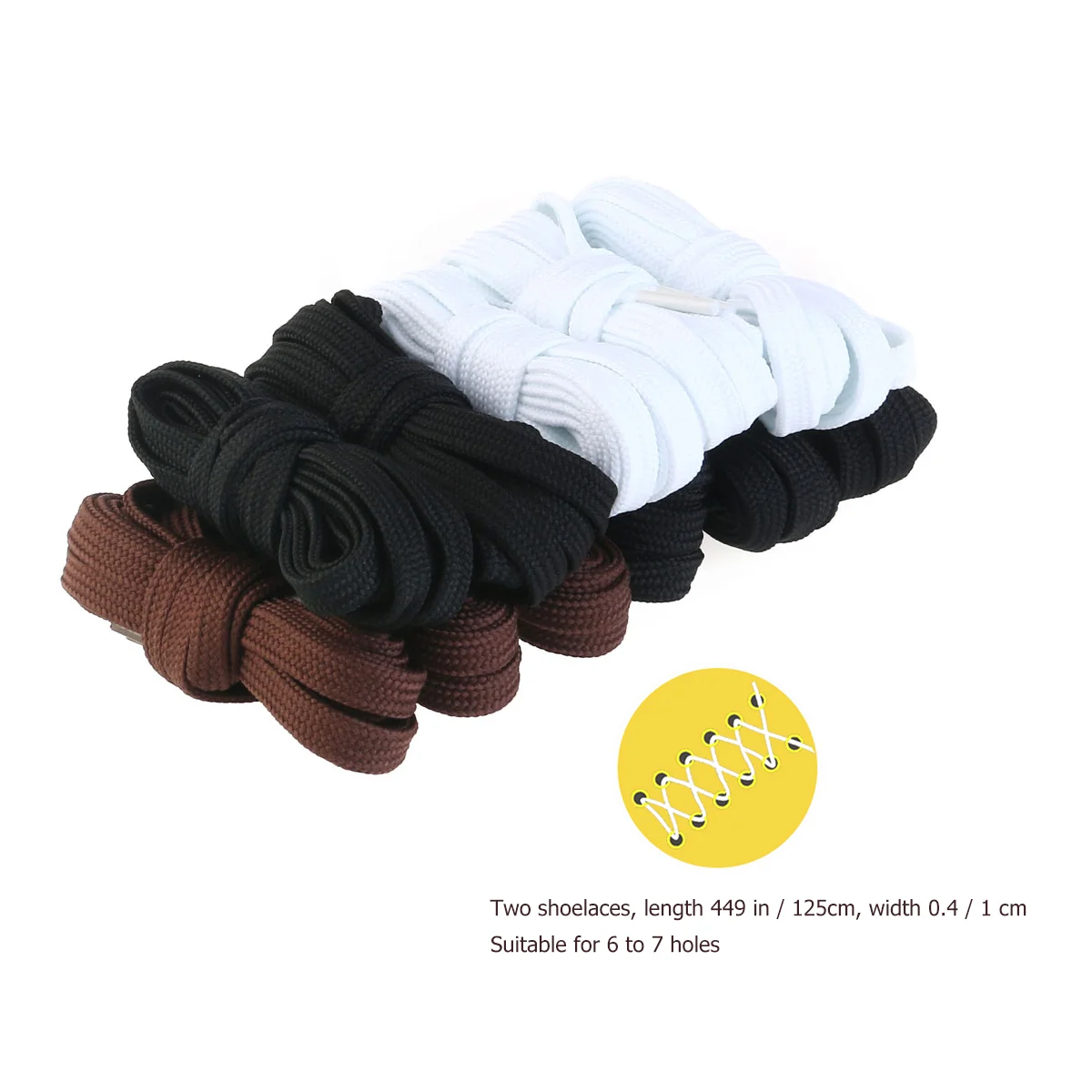 Рисунок 2 - Ленточные шнурки для обуви шнурки для кроссовок