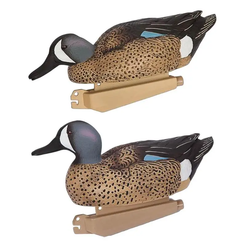 

Realistic Floating Hunting Duck Statue Outdoor Garden Pond Fish Tank Decorative Swimming Wild Duck Sculpture For Garden Decor