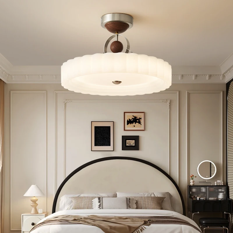 Потолочный светильник с облаком домашний орех креативный бежевый скандинавский