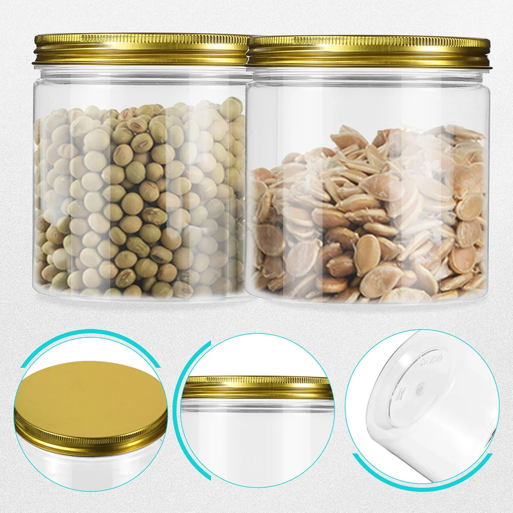 

Jars Storage Small Kitchen Mason Tea Jarcandle Sealed Canning Glass Leaf Can Empty Lid Withmouth Wide Bottles