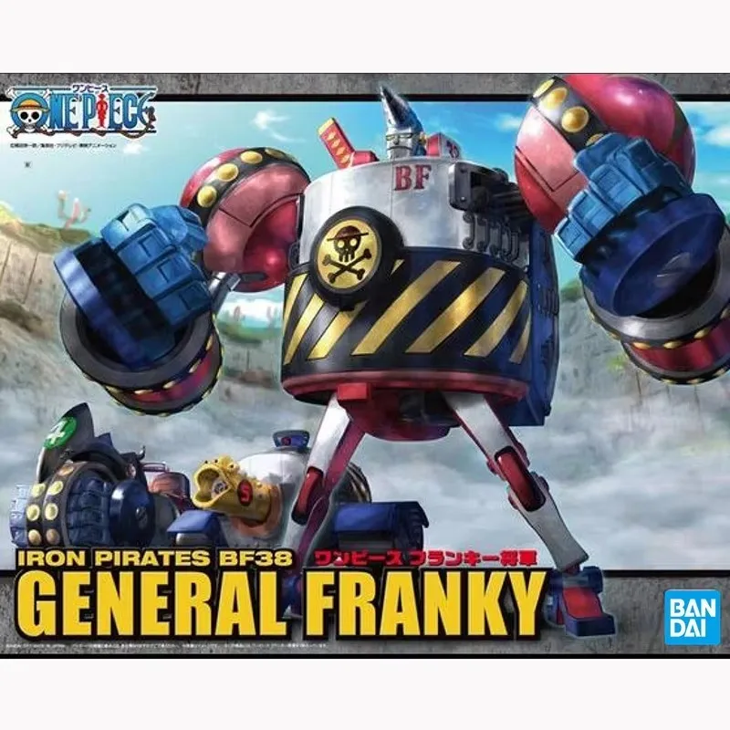 Новинка в наличии оригинальная цельная Bandai GENERAL FRANKY аниме-фигурка игрушки для