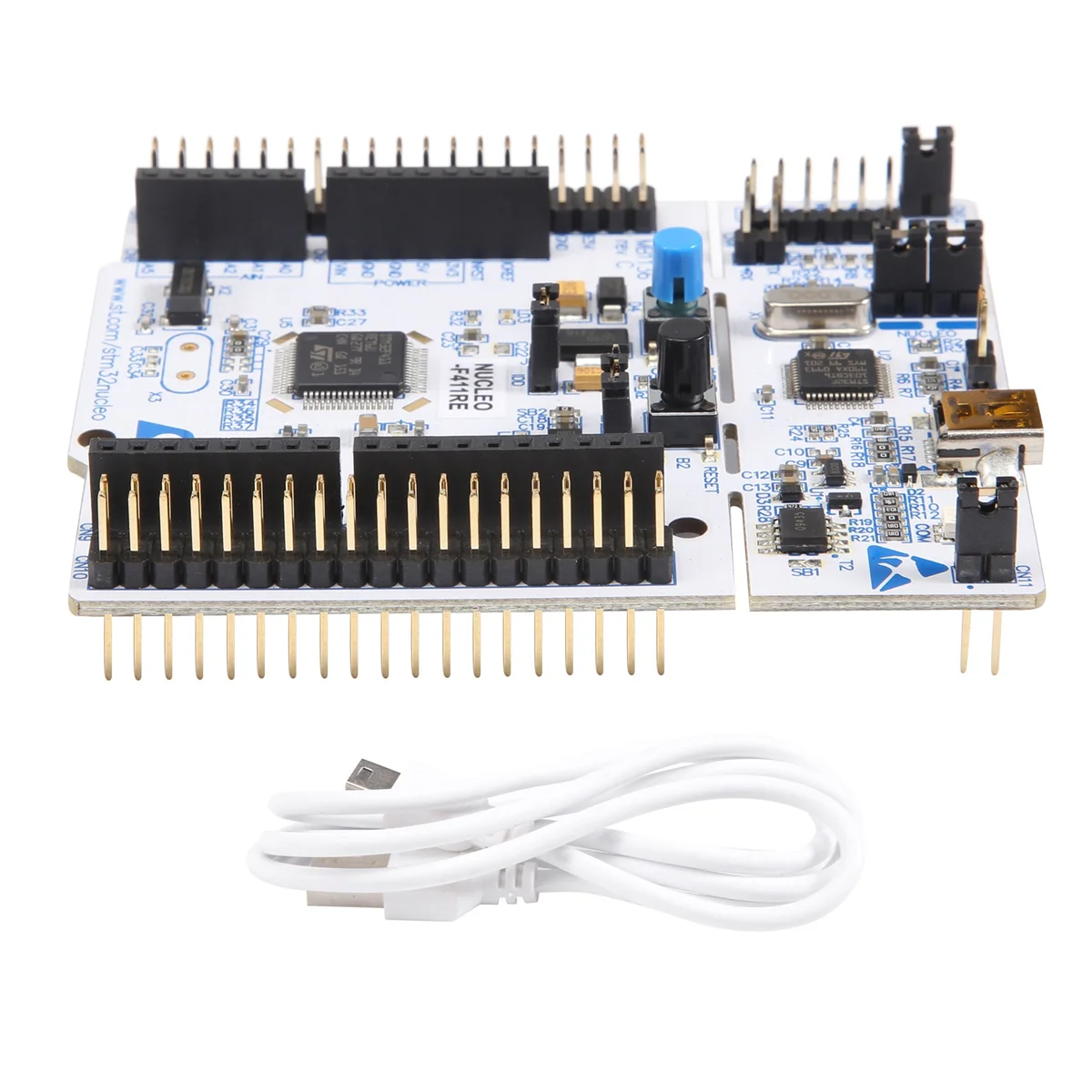 

NUCLEO-F411RE STM32F411RET6, плата разработки, поддержка STM32
