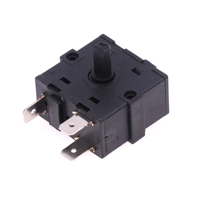

3/5 Pin 2/4 Position Rotary Switch Selector AC 250V 16A Radiator For Electric Room Heater