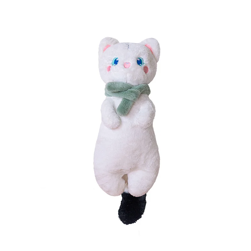 

75cm Kawaii Cartoon Realistic Meerkat Cat Plush Toy Pillow Soft Sofa Bed Girls Sleep Pillow Cute Girlfriend Child Birthday Gift