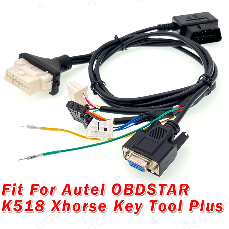 Кабель Toyo30 4A 8A BA 3 в 1 Разъем Smart Key 16-контактный OBD-кабель для OBDSTAR K518 Xhorse Tool Plus Toyota