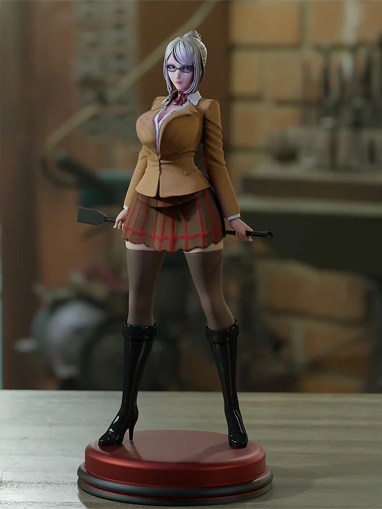 1/24 75 мм 1/18 100 наборы моделей из смолы фигурка офисной девушки скульптура