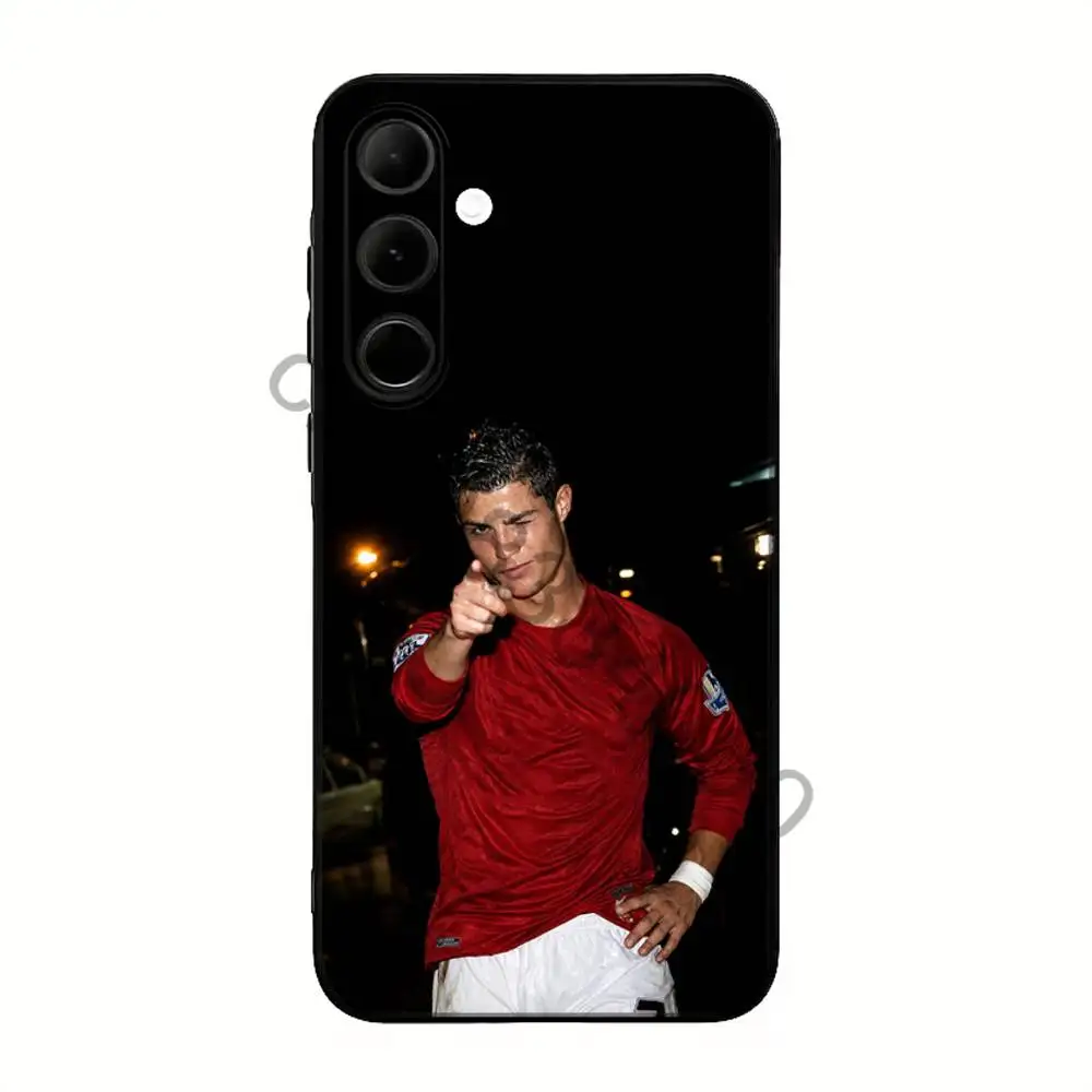 Фото Чехол для телефона Football R-RoNalDo-ES CR7 для Samsung Galaxy S21 22 23 Ultra Plus S24 25 26 FE Lite, защитный чехол из ТПУ №3