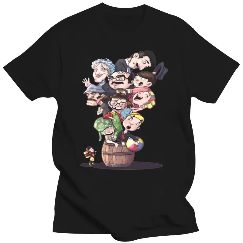 

Camiseta de cuello redondo para hombre, ropa informal con diseño de EL CHAVO DEL OCHO, CHAVES, CHAPOLIM, DON RAMON