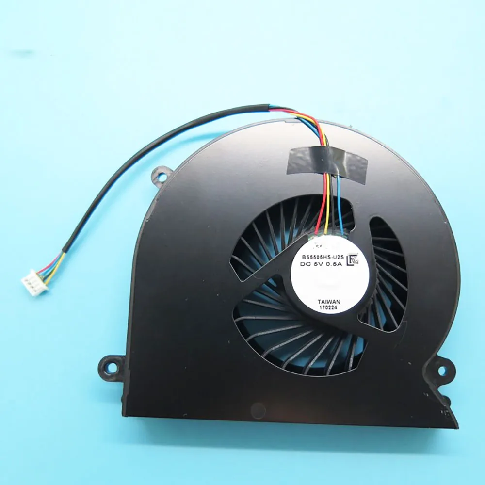 

NEW CPU GPU fan cooling fan For Gigabyte P57x v6 P57x v7 BS5505HS-U2S BS4805HS-U2R DC5V 0.5A 4 Pin