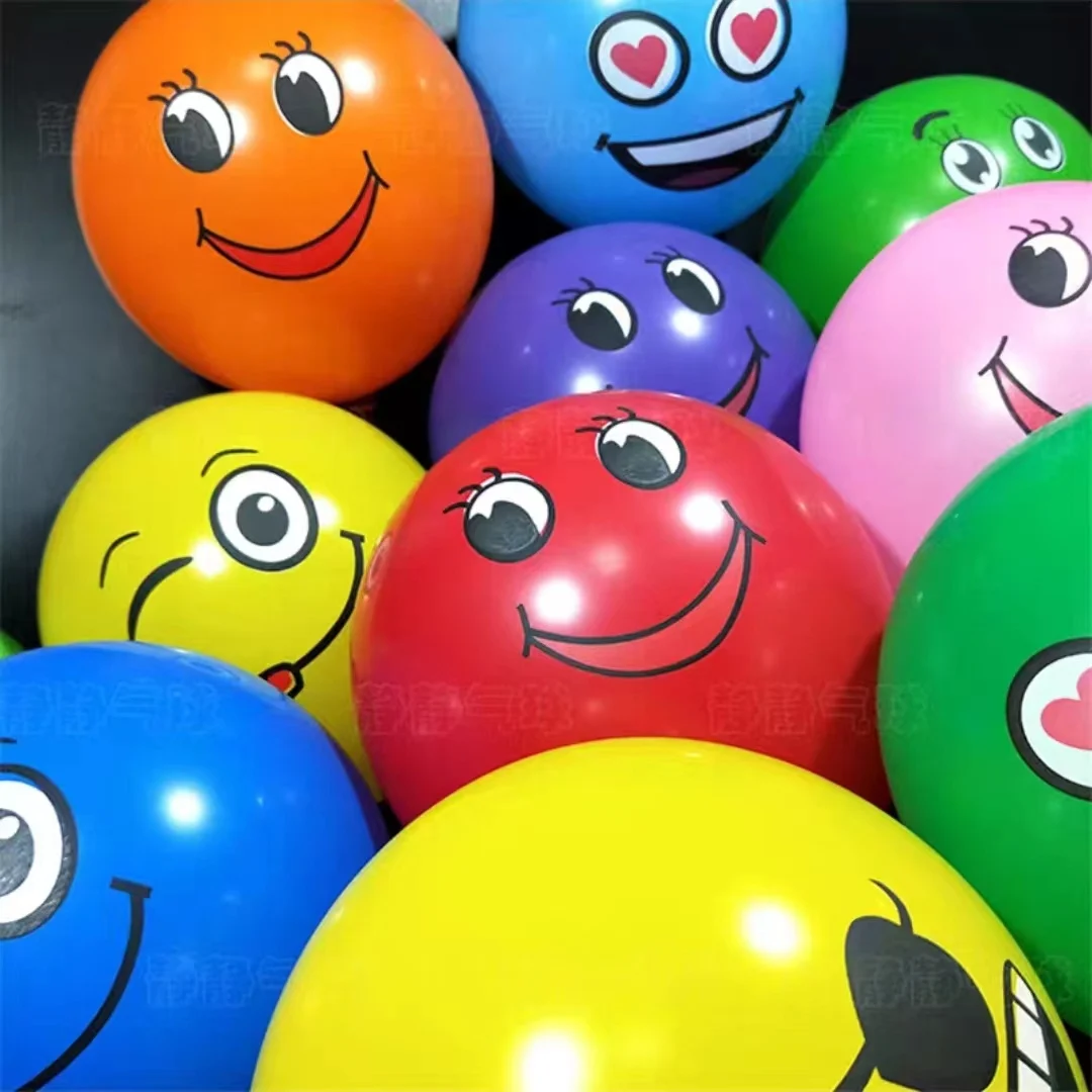 

20Pcs Round Colorful Cartoon Balloons Kids Birthday Party Decoration Venue helium Ballons Zoo Celebration Childr Toys Supplies