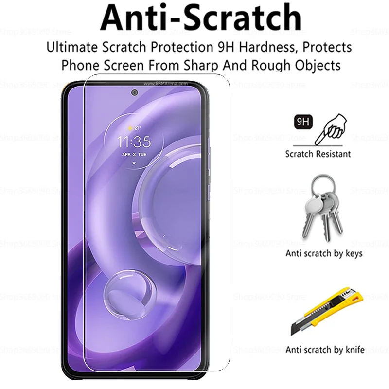 2 шт. чехол из закаленного стекла для Motorola Edge 30 Neo 20 Lite Plus Pro защитные пленки экрана