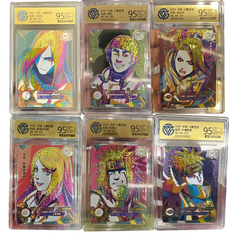 

Оригинальная карточка KAYOU Naruto NR, полный ассортимент, карта с оценкой 9,5, гиуга Хината Yuzuna, детская Рождественская игрушка, подарок