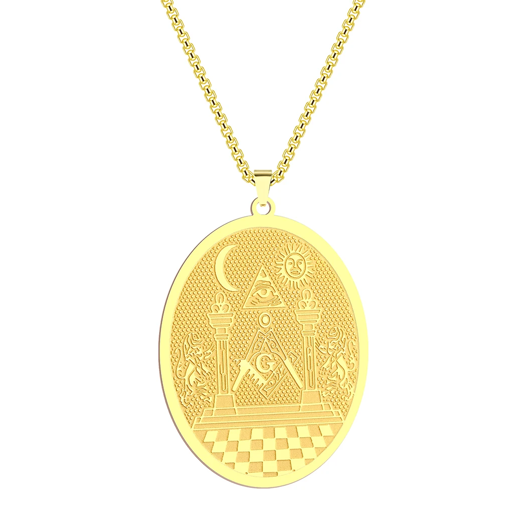 

Mason Pendant Masonic Symbol Necklace For Man Freemasonry Necklace Twin Pillars Boaz And Jachin Necklace Charm Jewelry Gift