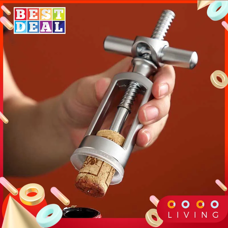 

Открывалка для вина, креативная открывалка для вина, открывалка из пробки, ручная открывалка для вина, открывалка для шампанского, легкая от...