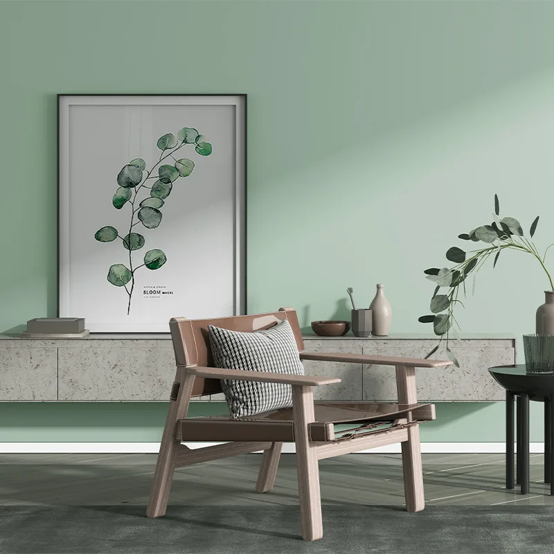 

Plain Ins Style Morandi Color Non-woven Wallpaper Bedroom Home Improvement Background Wallpaper Wall Papers Home Decor