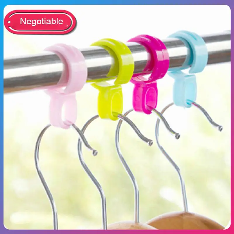 

10Pcs/set Home Laundry Clothes Pegs Hanging Buckle Hanger Windproof Hook Laundry Hook Clip Plastic Hanger Windproof Buckle