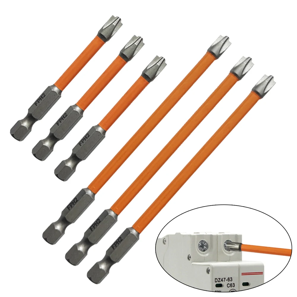 

Brand New Durable Air Switches Screwdriver Bit Drill Bit 65mm/110mm Length Alloy Steel FPH2 Orange Special Cross