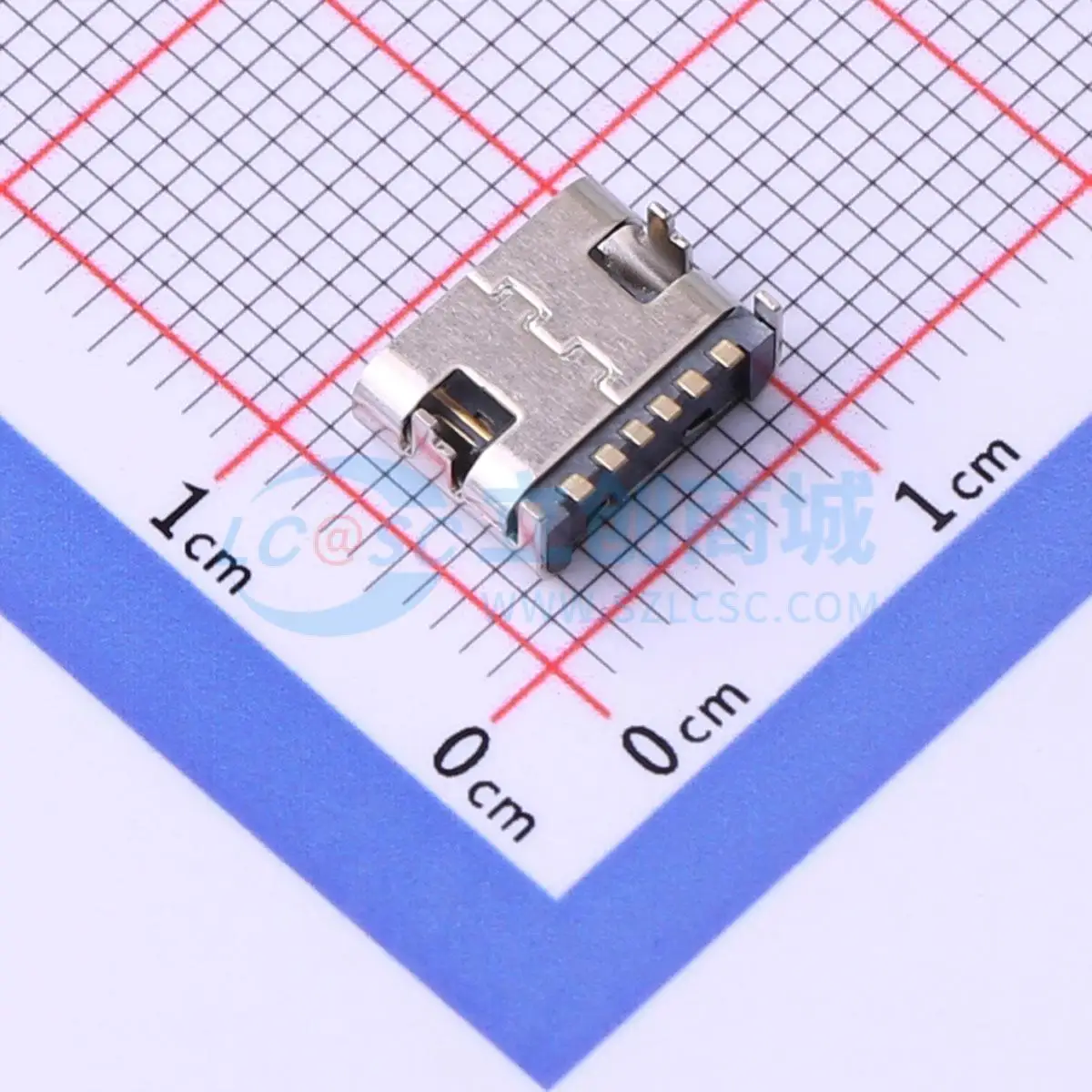 Фото 64 шт. разъемов USB Type-C 6P SMD TYPE-C-31-M-17 №2