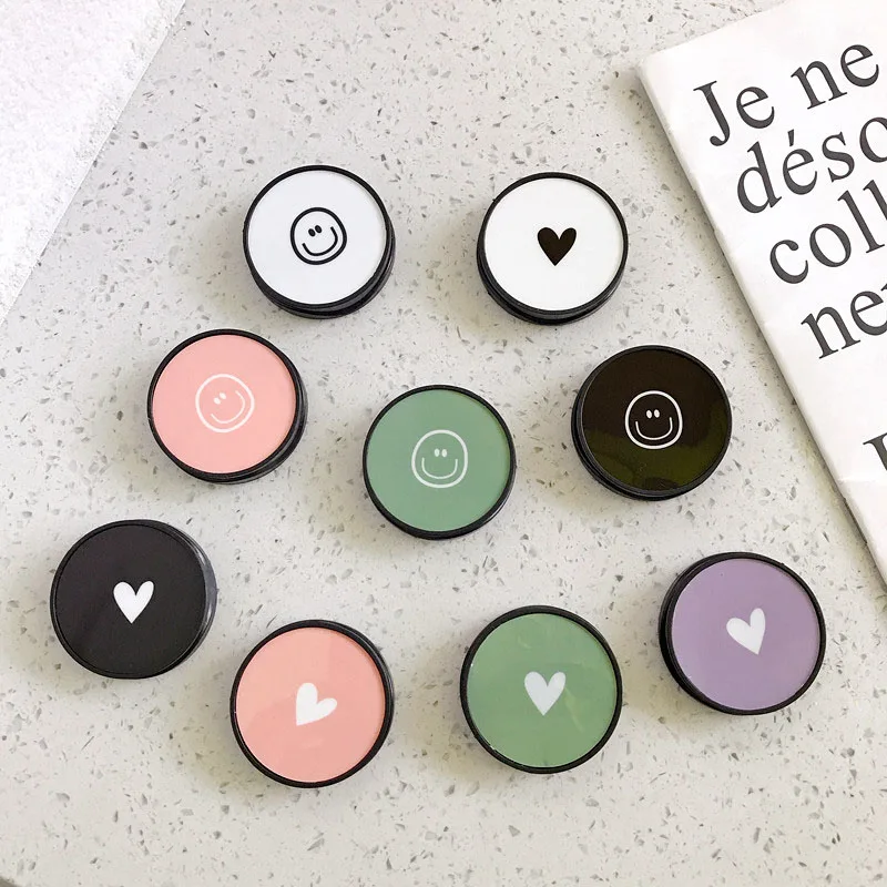 

Cute Cartoon Folding stand For Mobile phone Holder For iphone 7 plus XSMax For Huawei For Samsung Funny Smiley Grip Kichstand