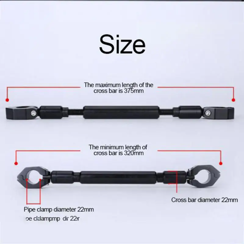 

Reinforced Handlebar Lever Handlebar Crossbar Aluminum Alloy Thickened Adjustable Cnc Balance Bar Motorcycle Modification Parts