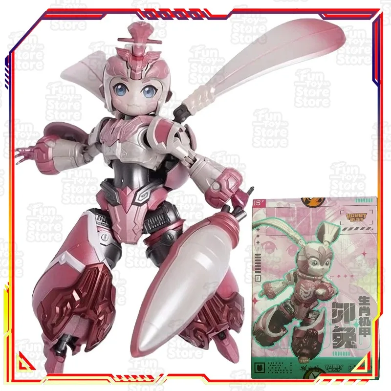 Фото Коллекционная фигурка-меха Hobbymecha Moshowtoys Zodiac Mecha Rabbit, пластиковая модель-конструктор Maotu для взрослых №1