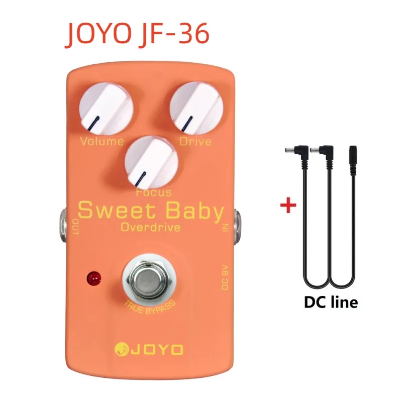 

JOYO JF-36 SWEET BABY Overdrive Pedal Low-Gain Adapt to Various OD Styles Electric Guitar Effect Pedal True Bypass