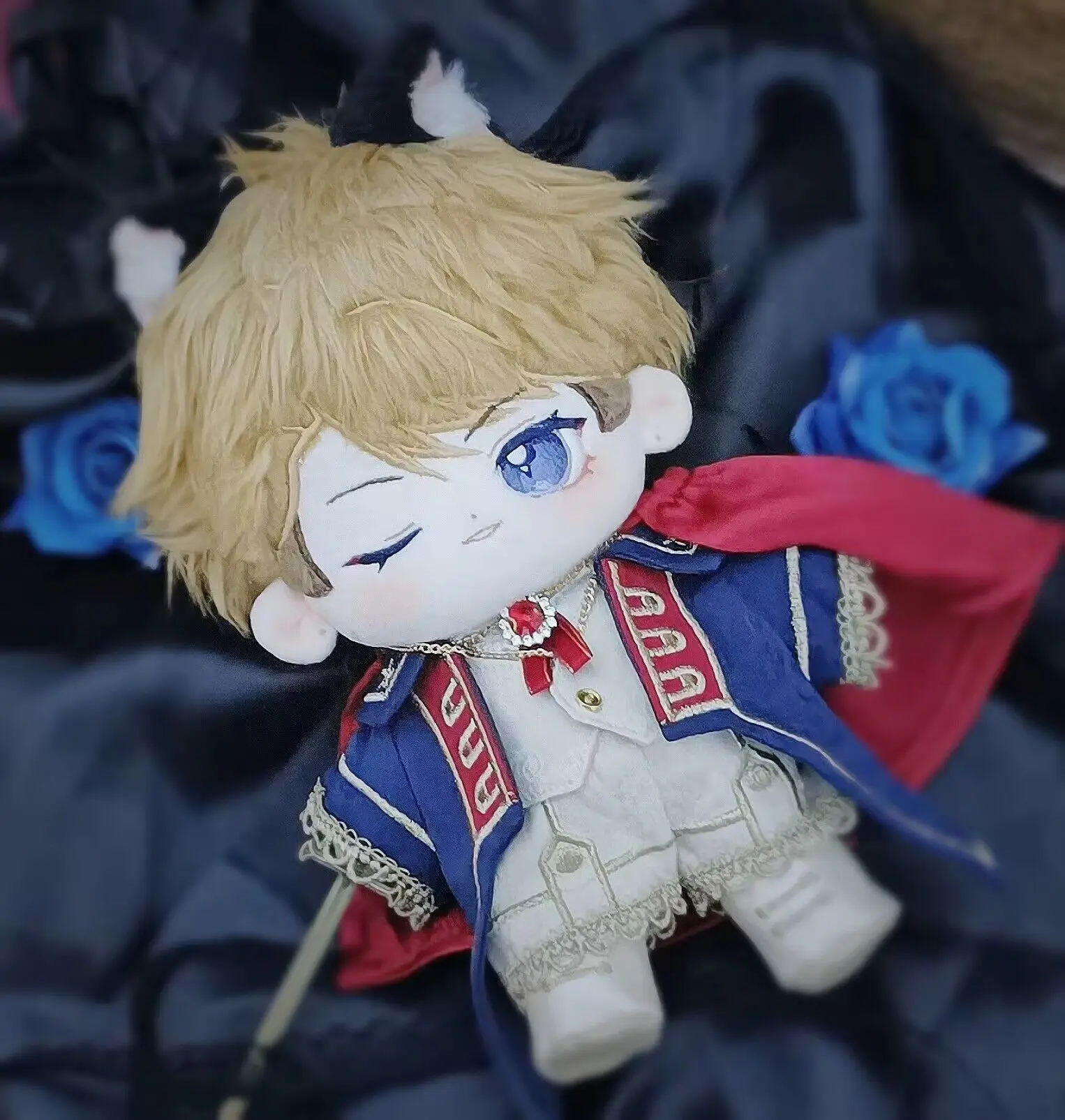 

Anime Ensemble Stars あんさんぶるスターズ! Narukami arashi 20cm Plush Doll Body Dress up Stuffed Cotton Cosplay Kid Birthday Gift