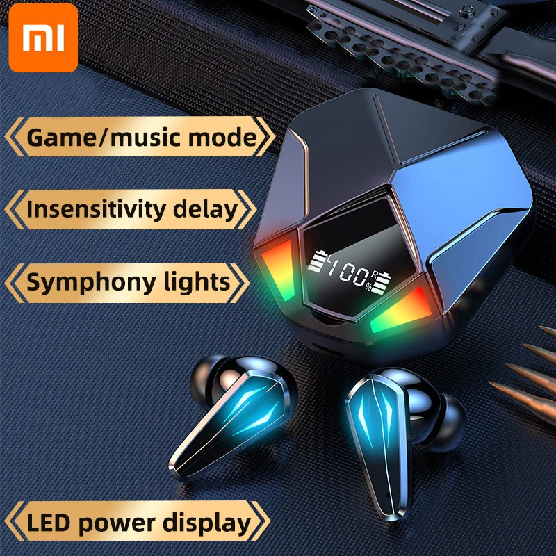 

Xiaomi TWS Bluetooth 5.1 Earphone Gaming Headsets Game Low Latency Wireless Headphones Noise Reduction Waterproof Earbuds