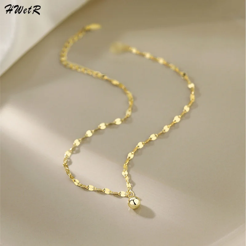 Женский ножной браслет с бусинами на удачу простой модный щиколотку блестками