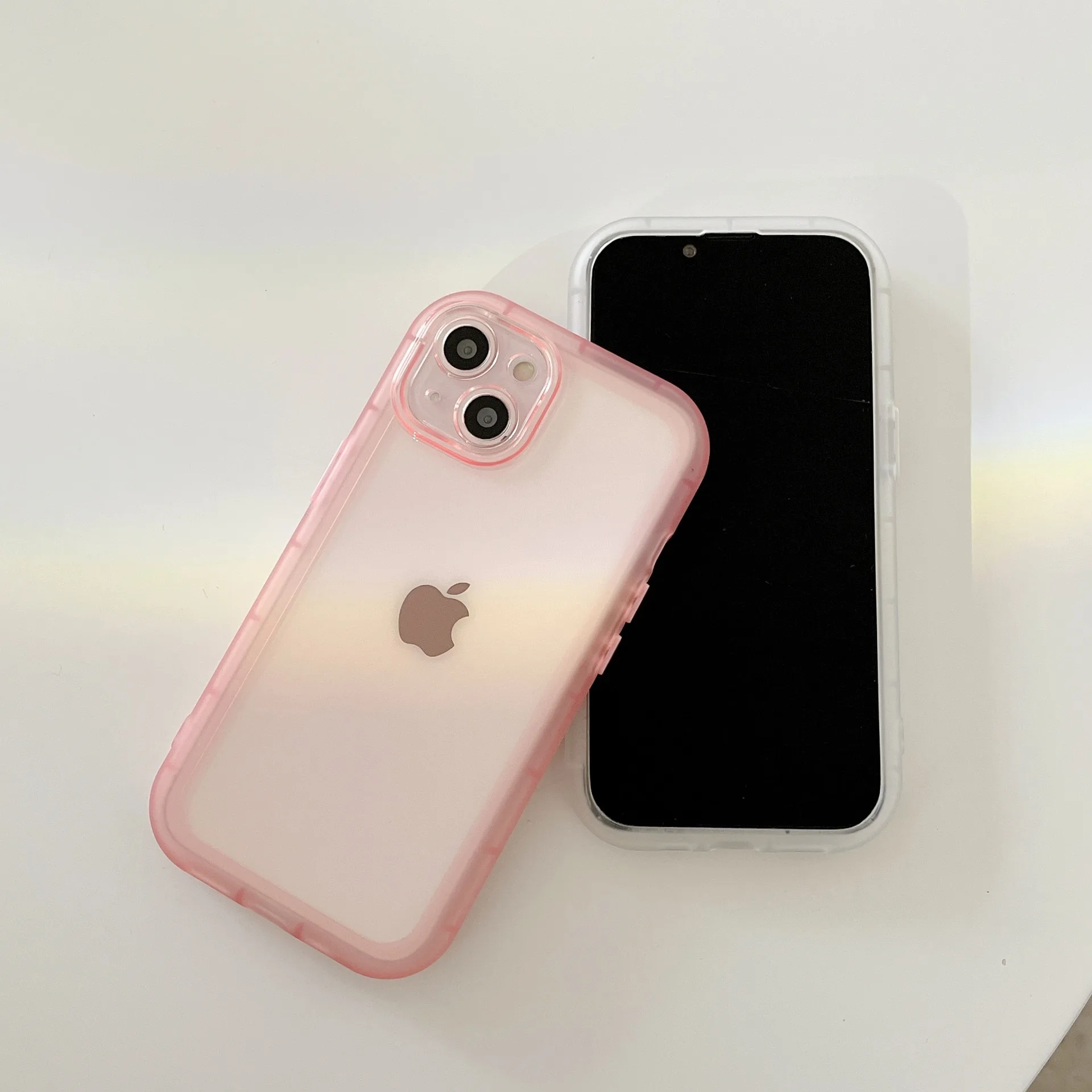 Contracted Transparent Pure Color Drop Phone Case For iphone 13 12 11 Pro Max X XR XSMAX TPU Case Cover New Products