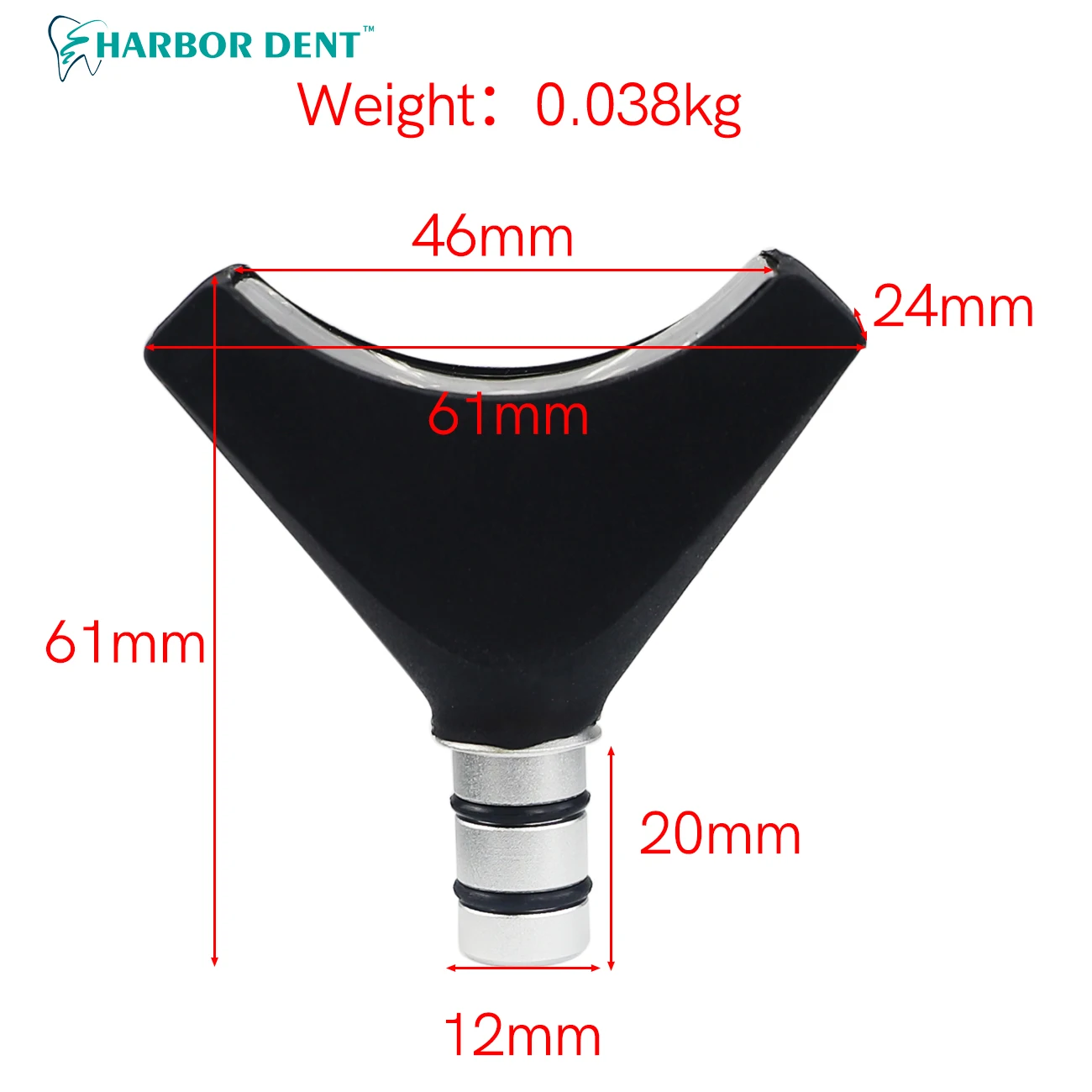 

12mm*20mm Spare Parts Dental Whitening Teeth Tip for Curing Light Dental LED Lamp