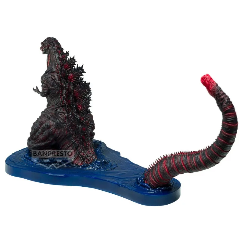 Фото В наличии Оригинальная фигурка Banpresto Шин Годзилла Арт-Виньетка Годзилла (2016) 4-я форма: Высадка на берег. Модель-фигурка, аниме-игрушка, подарок. №3