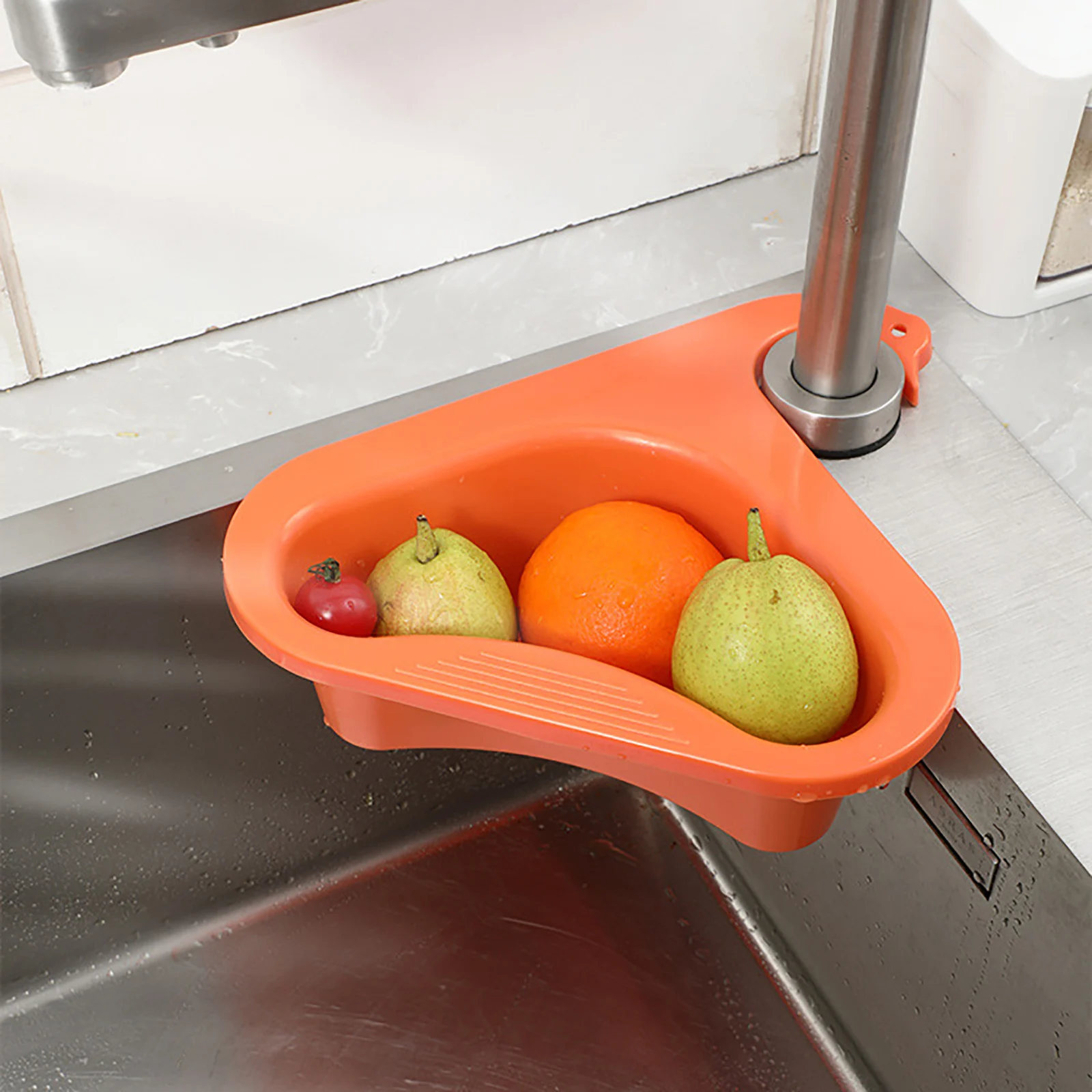 

Kitchen Leftover Sink Strainer Sink Swan Drain Basket General Fruit and Vegetable Drain Basket Multifunctional Drain Basket