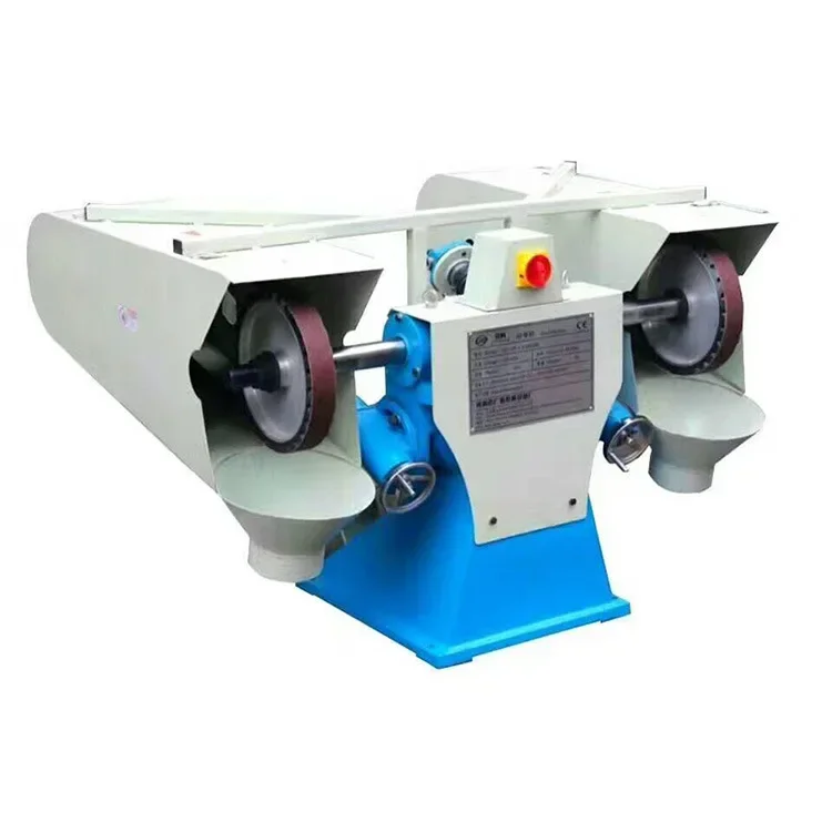 Вертикальная абразивная машина с двойной станцией 2100E стандартная плоская