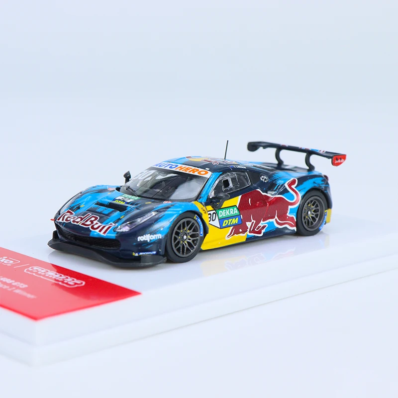 Tarmac работает 1:64 модель автомобиля 488 GT3 DTM 2021 Monza Race 1 победитель Лиам Лоусон литой
