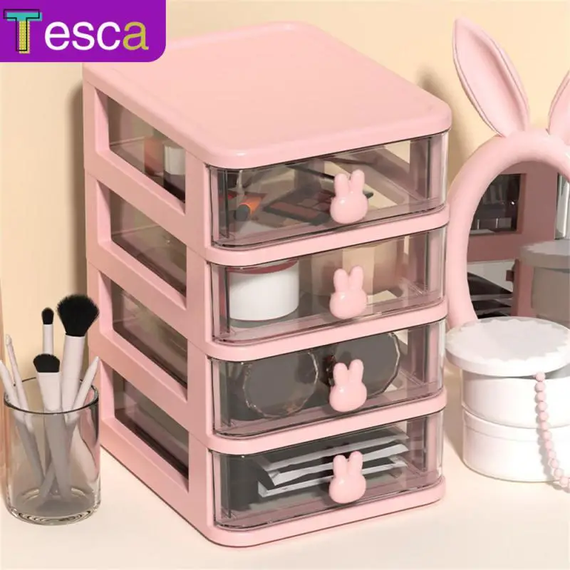 

Storage Tools Desktop Storage Box Durable Multifunctional Tape Storage Box Multi-layer Cartoon Hair Rope Sorting Box Storage Box