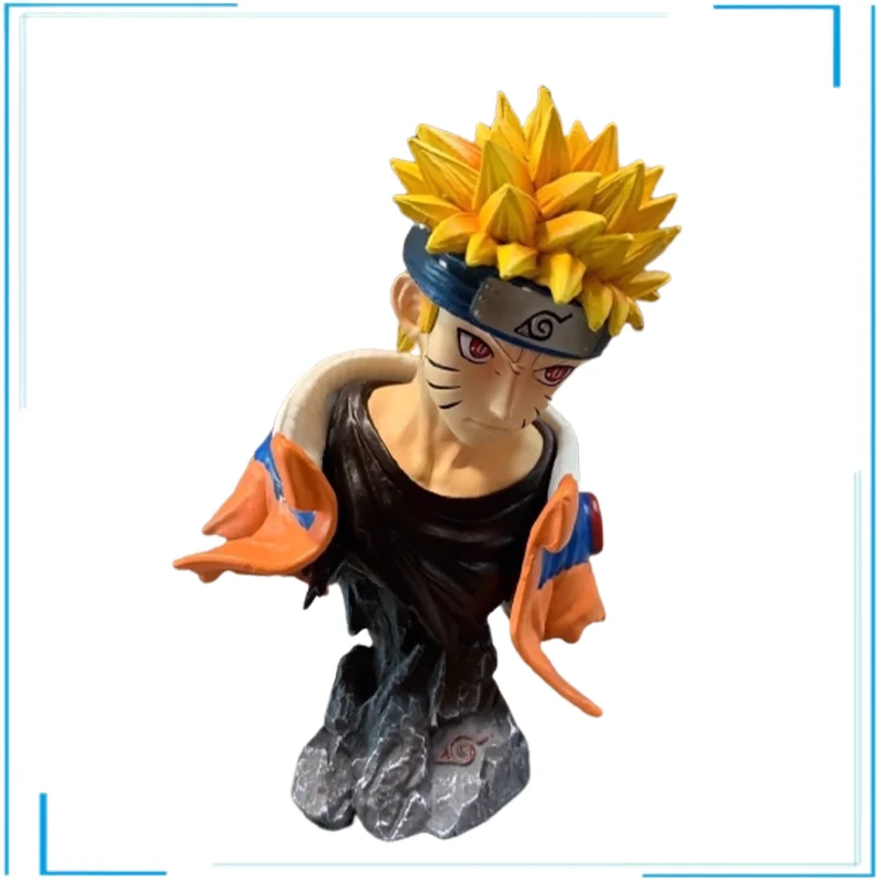 

Naruto Anime Mini Naruto Uzumaki Childhood Bust Statue Anime Action Figure Statue Action Figure 10cm PVC Model Toy Holiday Gifts