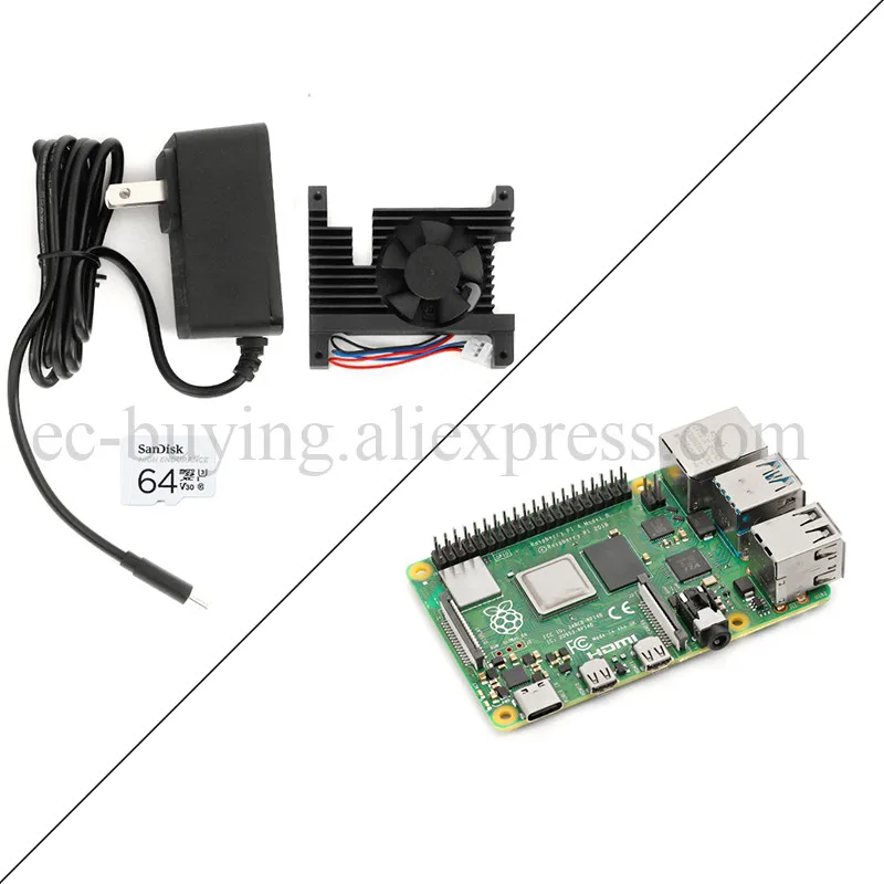 

Raspberry Pi 4 Model B Board 2G 4G 8G RAM 2.4G 5G WiFi Bluetooth-compatible 5.0 1.5Ghz RPi 4 RPi 4 Speed than RPi 3B+ Accessory