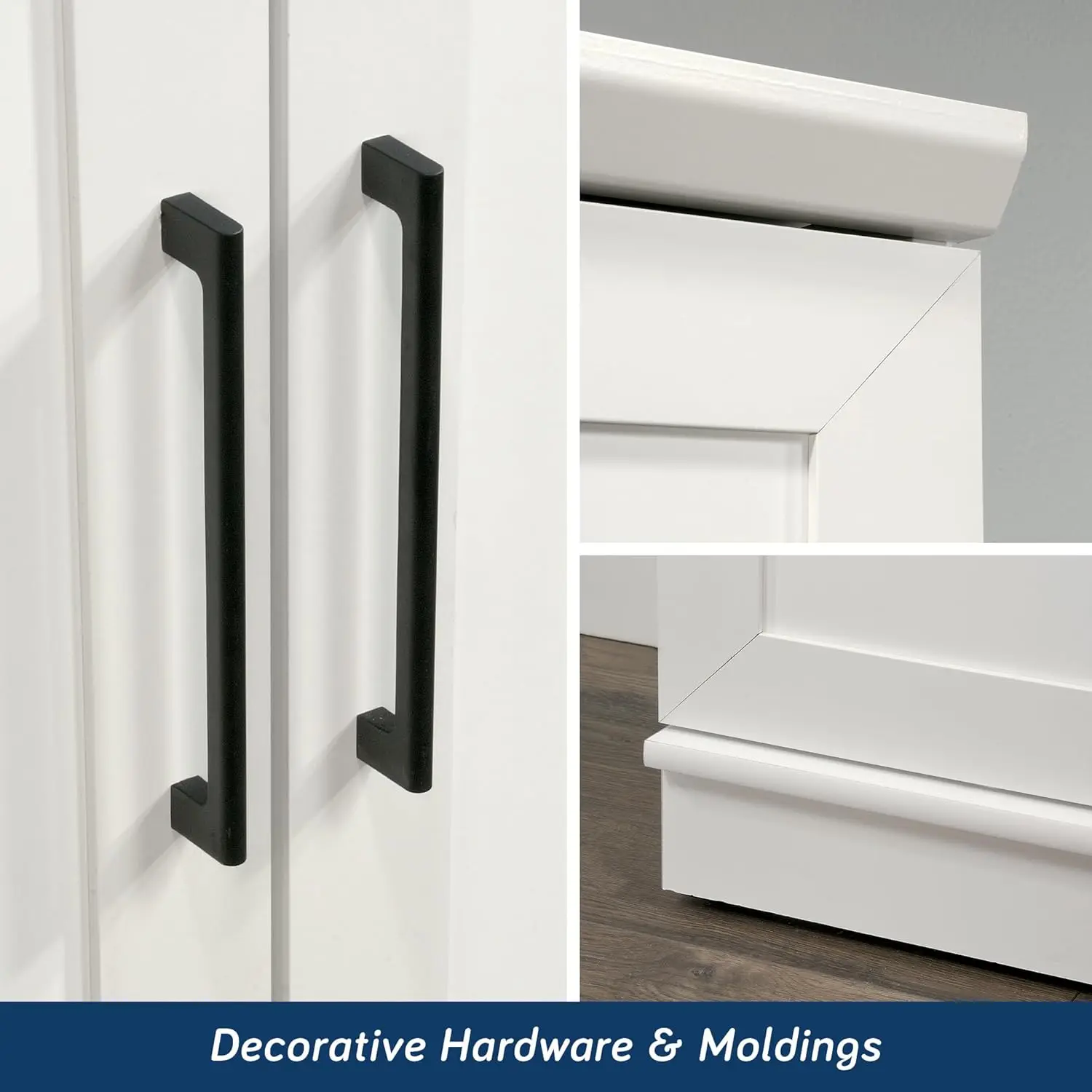 Шкаф для хранения Homeplus/Шкафы кладовки мягкая белая отделка