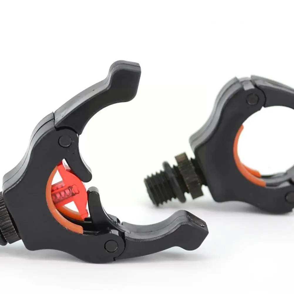 

4pcs Carp Fishing Rod Rest Gripper For Rod Pod Holder With Magic Magnet Clips Keep Fishing Rod D0w9