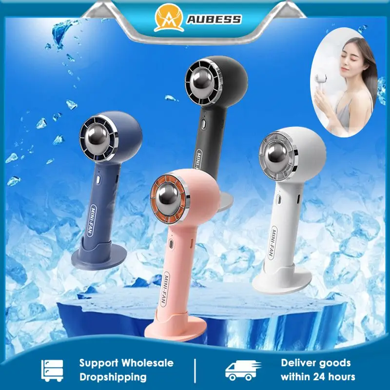 

Мини-вентилятор без листьев, карманный бесшумный домашний мини-вентилятор, аксессуары, инструменты, большой портативный