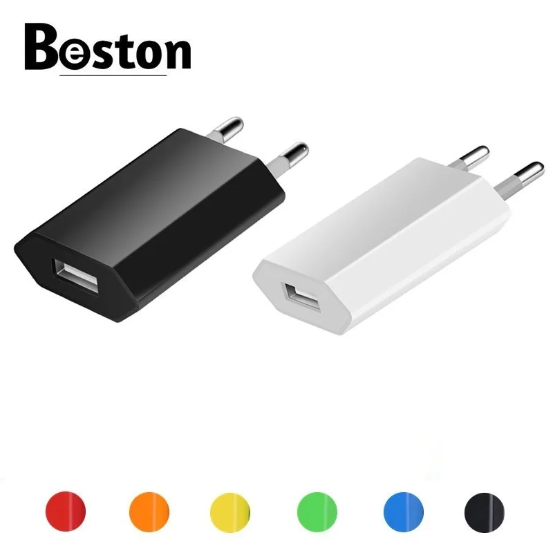 

USB charger phone charger European EU Plug USB AC Travel Wall Charging Charger Power Adapter For Apple iPhone 6 6S 5 5S 4 4S