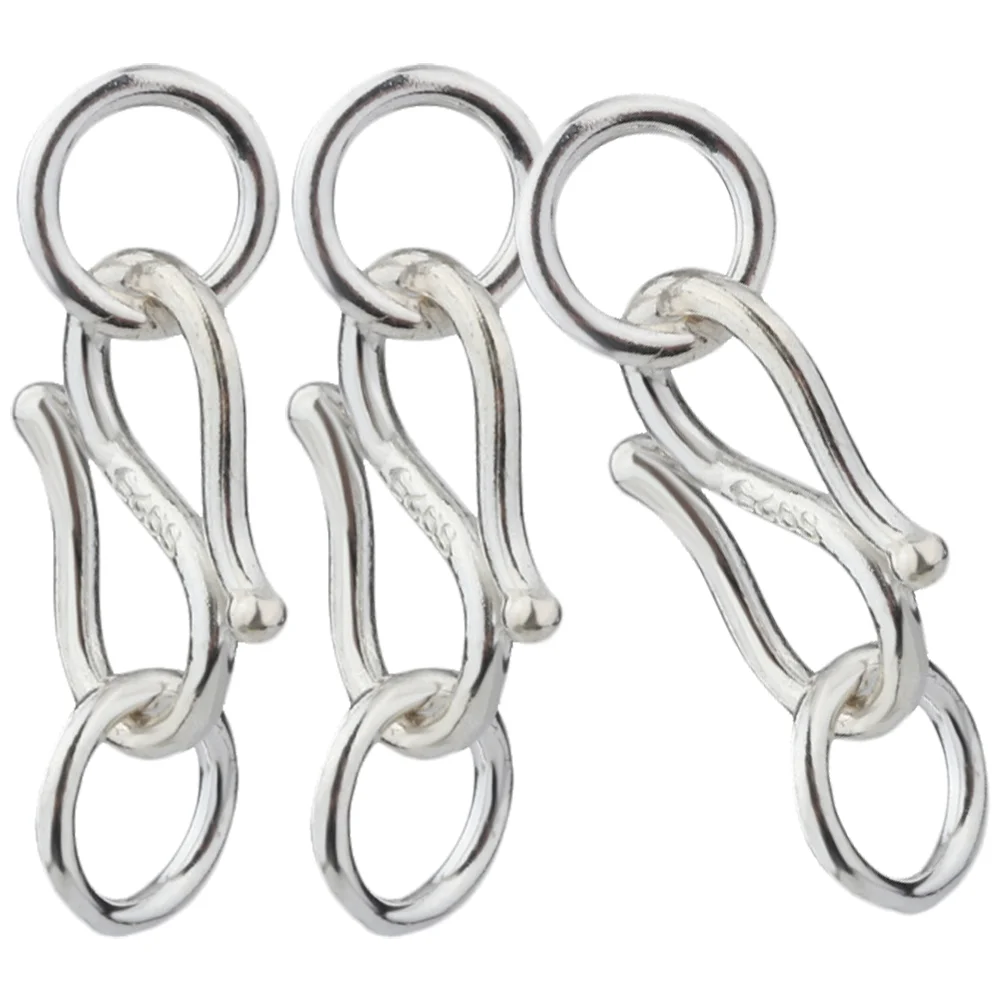 

Clasps Bracelet Hook Necklace Jewelry S Making Clasp Connector Findings Kit Diy Fastener Toggle Shaped Lobster Accessories Wire